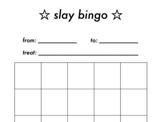 slay habit tracker downloadable bundle